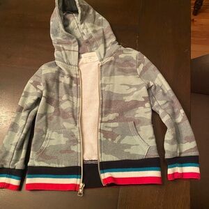 Sol Angeles unisex army sweatshirt Size 2T.Purchased from Sak’s5th Ave.Paid $68.